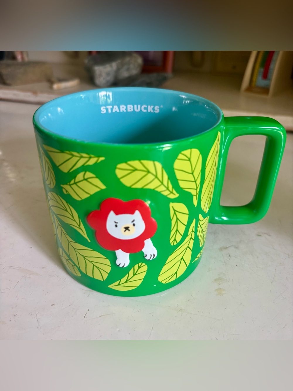 Starbucks Cat/Lion Mug Monyee
Chau Collection 2024 14oz